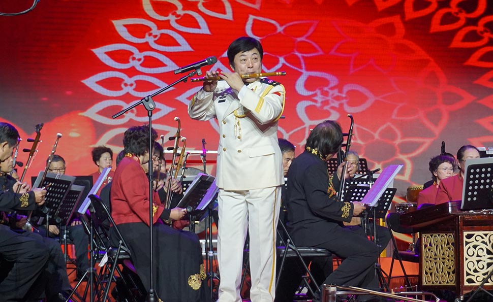 蒋远旭笛子独奏《沂河欢歌》