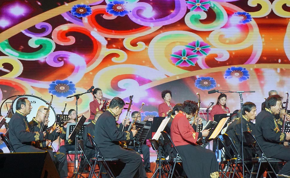 乡村振兴民族管弦乐团合奏《丰收锣鼓》